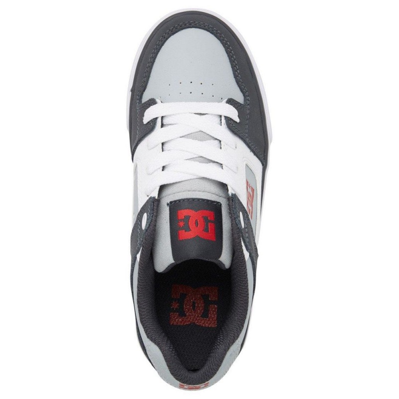 DC Shoes Pure Schoenen Kinderen Zwart Grijs | YCG65F-784