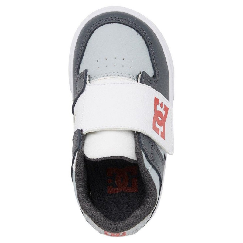 DC Shoes Pure V Schoenen Kinderen Grijs Zwart | ACV84J-456