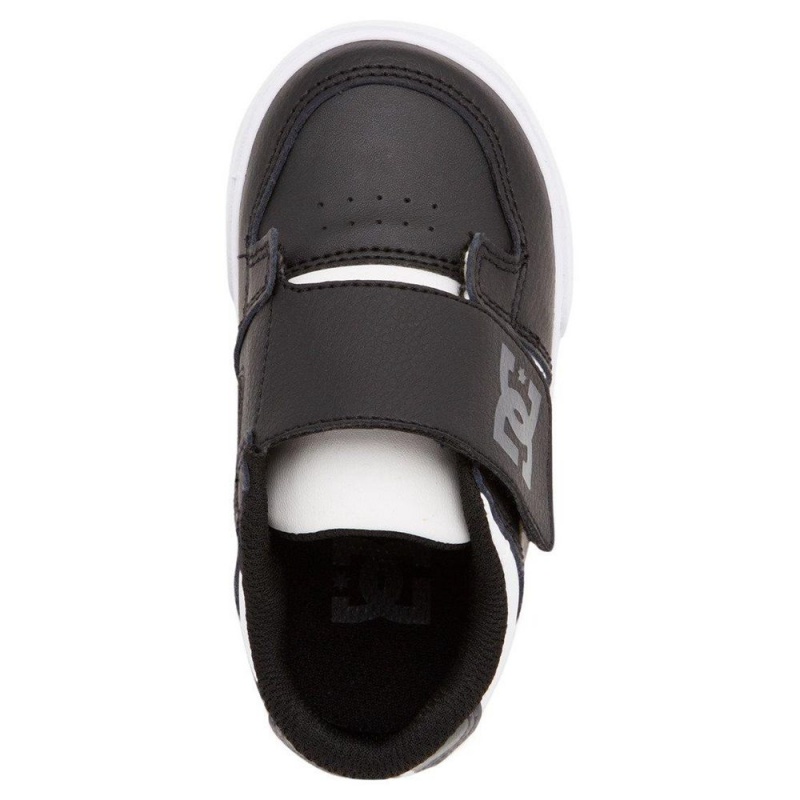 DC Shoes Pure V Schoenen Kinderen Zwart Wit | KDF14E-237