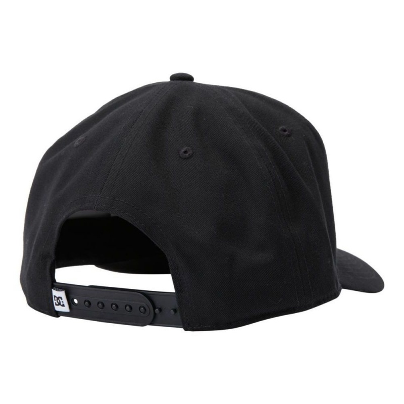 DC Shoes Reynotts Snapback Hoed Heren Zwart | YAW09S-604