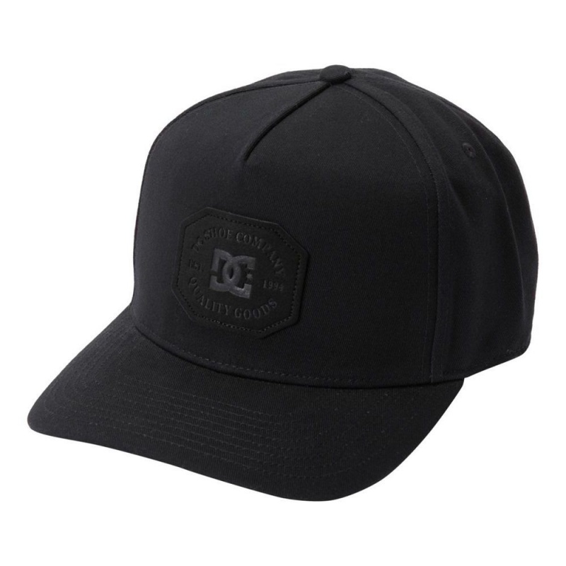 DC Shoes Reynotts Snapback Hoed Heren Zwart | YAW09S-604