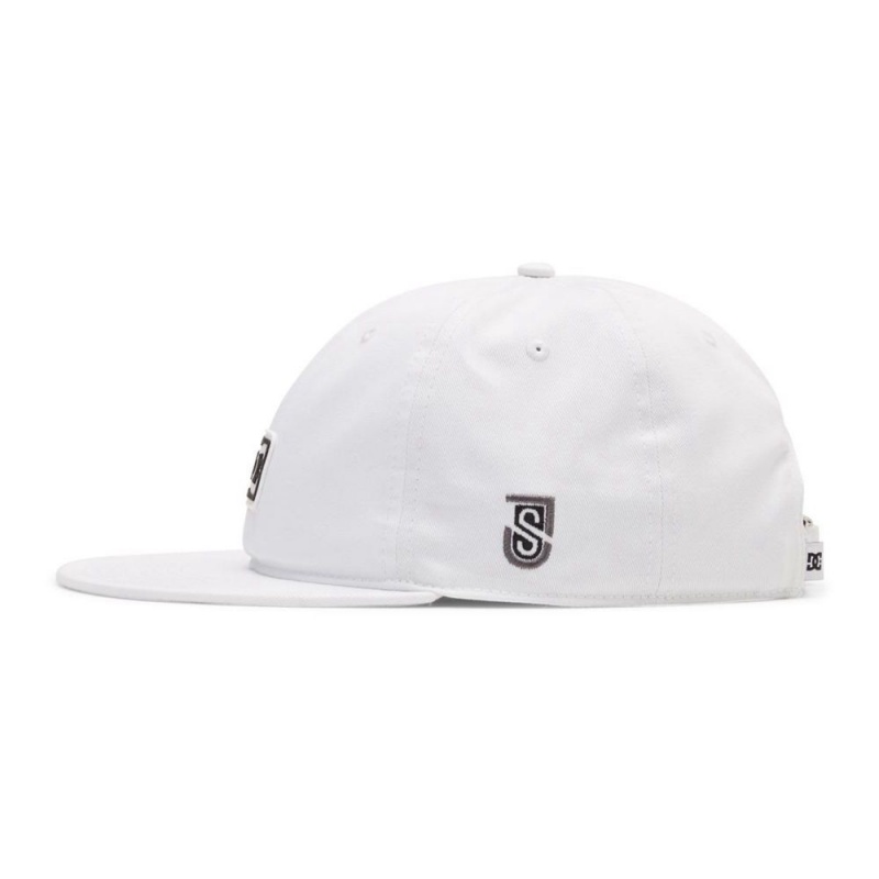 DC Shoes Shanahan Baseball Hoed Heren Wit | LTB15C-791