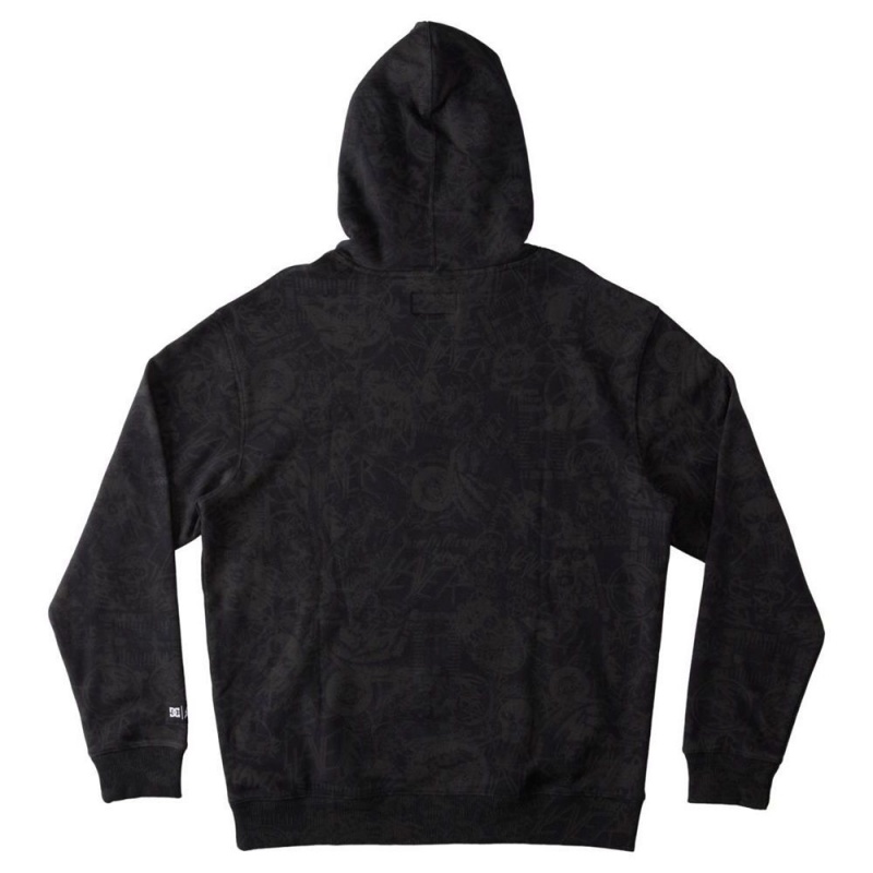 DC Shoes Slayer Hoodie Heren Zwart | GES46A-350