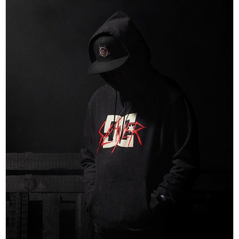 DC Shoes Slayer Hoodie Heren Zwart | GES46A-350