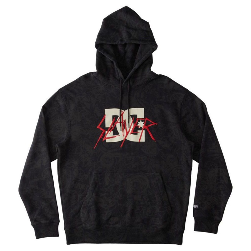 DC Shoes Slayer Hoodie Heren Zwart | GES46A-350