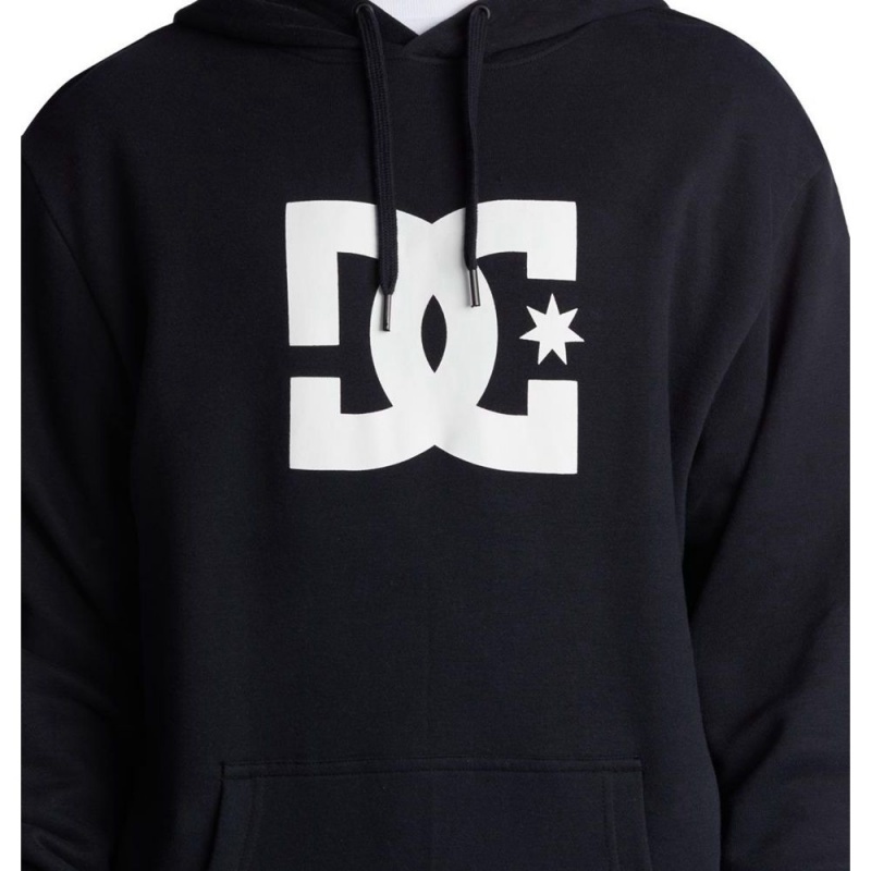 DC Shoes Star Hoodie Heren Zwart | ZAN77V-656