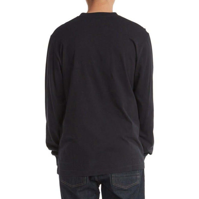 DC Shoes Star Long Sleeve T-Shirt Heren Zwart | LPF06Q-657