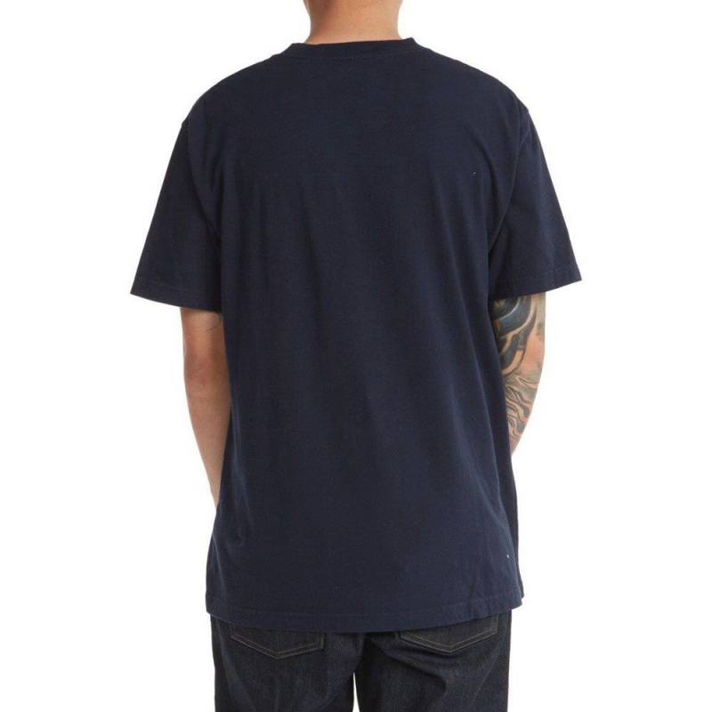 DC Shoes Star Pilot T-Shirt Heren Donkerblauw | FYO98Q-797