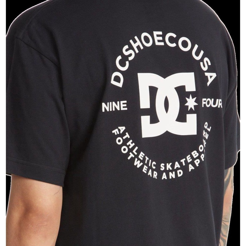 DC Shoes Star Pilot T-Shirt Heren Zwart | ESV22W-147