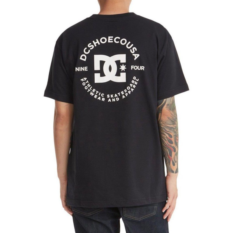 DC Shoes Star Pilot T-Shirt Heren Zwart | ESV22W-147