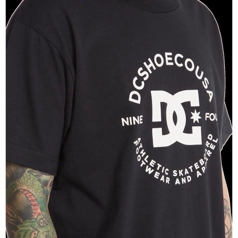 DC Shoes Star Pilot T-Shirt Heren Zwart | ZGH97N-048