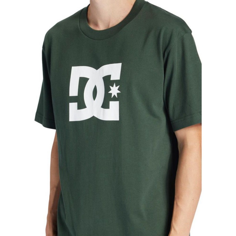 DC Shoes Star T-Shirt Heren Groen | WYY46V-337