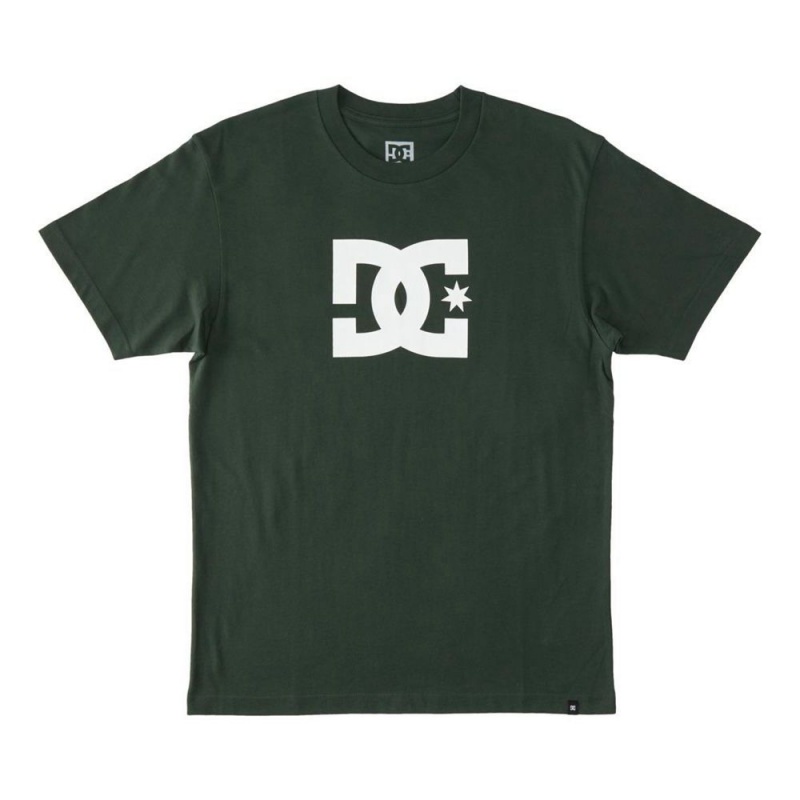 DC Shoes Star T-Shirt Heren Groen | WYY46V-337