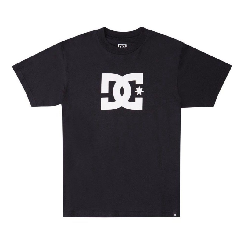 DC Shoes Star T-Shirt Heren Zwart | GUB68Z-978