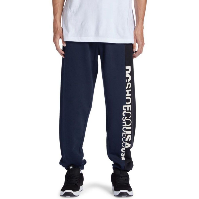 DC Shoes Static Joggers Broek Heren Donkerblauw | FAX17O-441