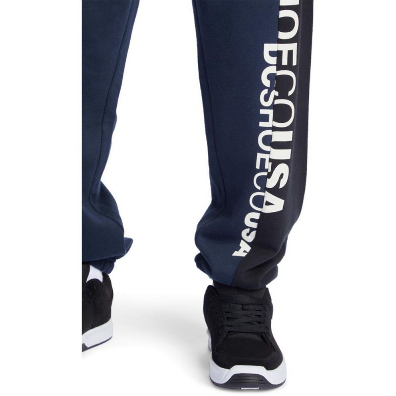 DC Shoes Static Joggers Broek Heren Donkerblauw | FAX17O-441