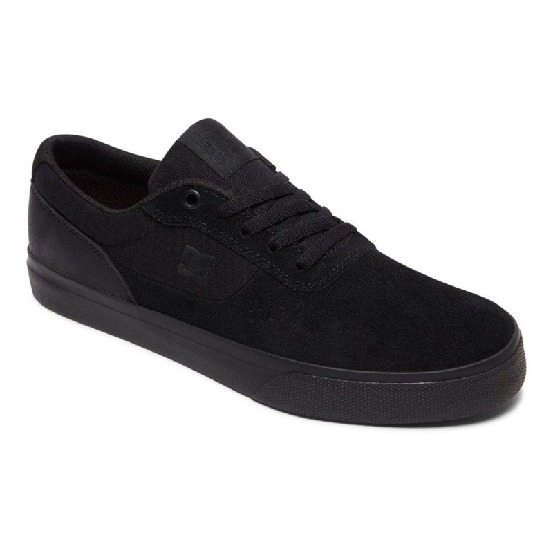 DC Shoes Switch S Suede Schoenen Heren Zwart | GXB46K-140