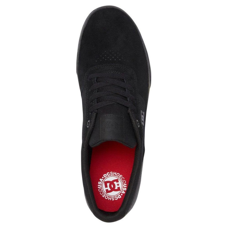 DC Shoes Switch S Suede Schoenen Heren Zwart | GXB46K-140