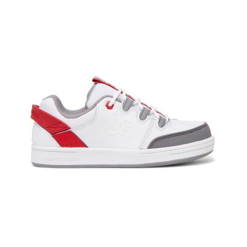 DC Shoes Syntax Schoenen Kinderen Wit Rood | LQT16D-136