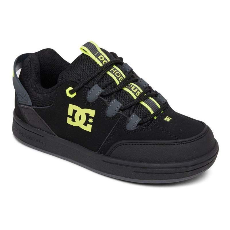 DC Shoes Syntax Schoenen Kinderen Zwart Geel | XMK11C-914