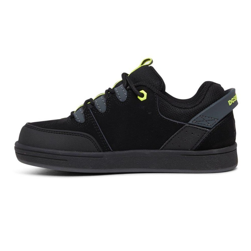 DC Shoes Syntax Schoenen Kinderen Zwart Geel | XMK11C-914