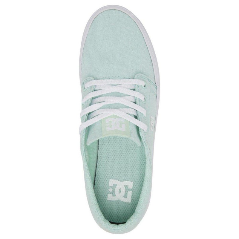 DC Shoes Trase Flatform Schoenen Dames Groen | CAW57Z-581