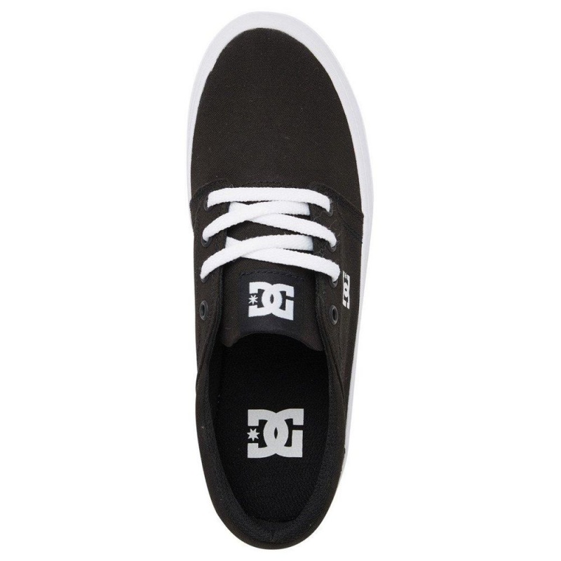 DC Shoes Trase Flatform Schoenen Dames Zwart | GRK18B-942