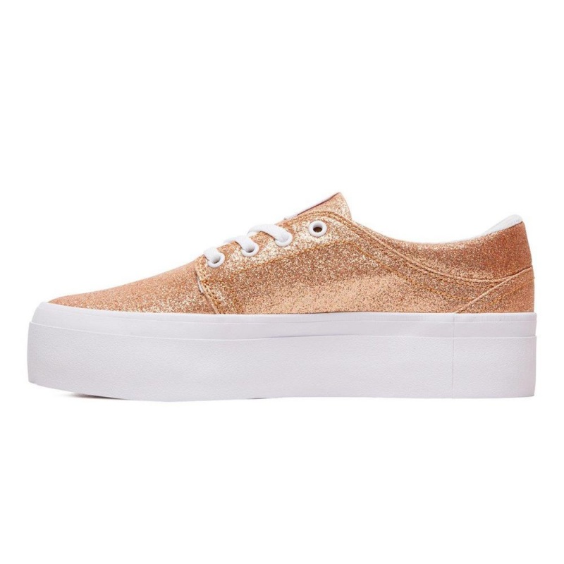 DC Shoes Trase Platform Schoenen Dames Goud | ZWV92R-158