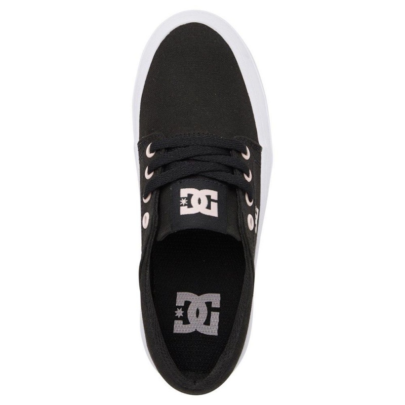 DC Shoes Trase Platform Schoenen Kinderen Zwart Roze | FQA55F-210