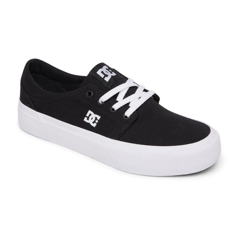 DC Shoes Trase Schoenen Dames Zwart Wit | FBG69O-463