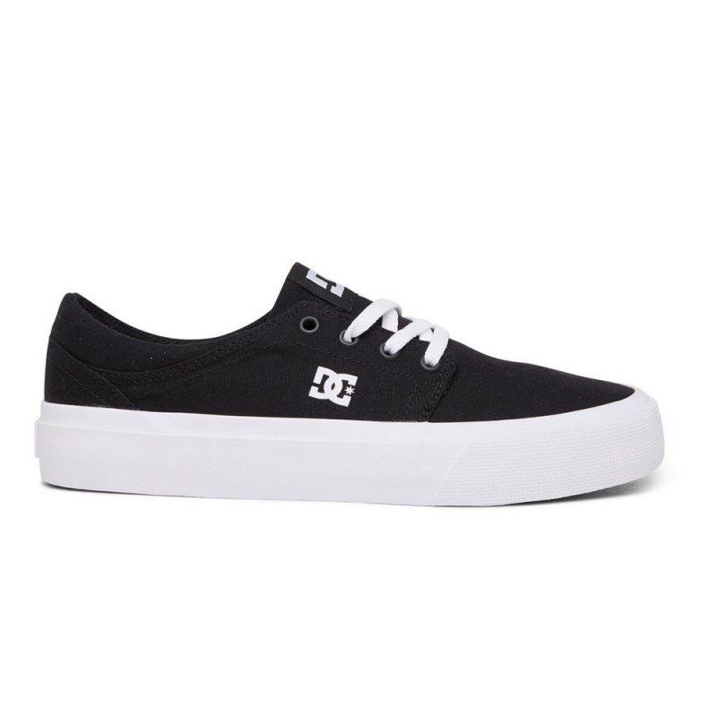 DC Shoes Trase Schoenen Dames Zwart Wit | FBG69O-463