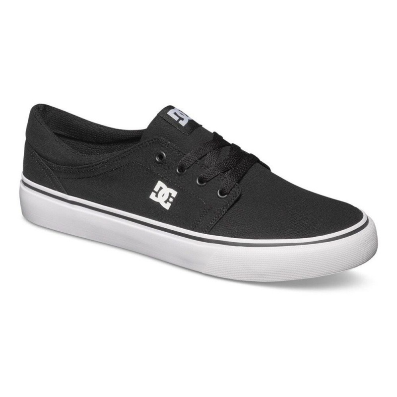 DC Shoes Trase Schoenen Heren Zwart Wit | NBJ46Z-709