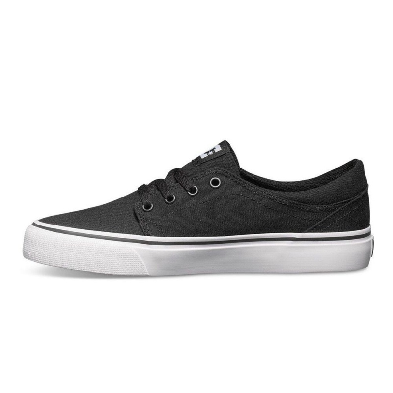 DC Shoes Trase Schoenen Heren Zwart Wit | NBJ46Z-709