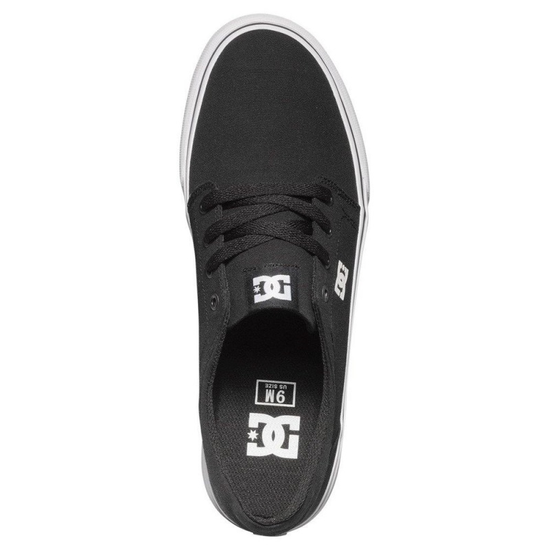 DC Shoes Trase Schoenen Heren Zwart Wit | NBJ46Z-709