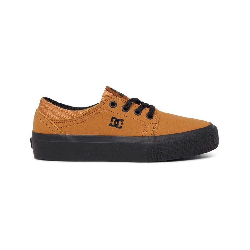 DC Shoes Trase Schoenen Kinderen Bruin Zwart | WBT16K-657