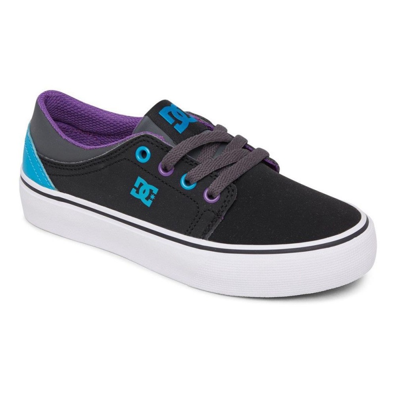 DC Shoes Trase Schoenen Kinderen Zwart Blauw | WHA00I-130