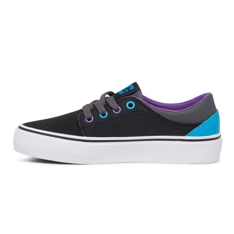 DC Shoes Trase Schoenen Kinderen Zwart Blauw | WHA00I-130