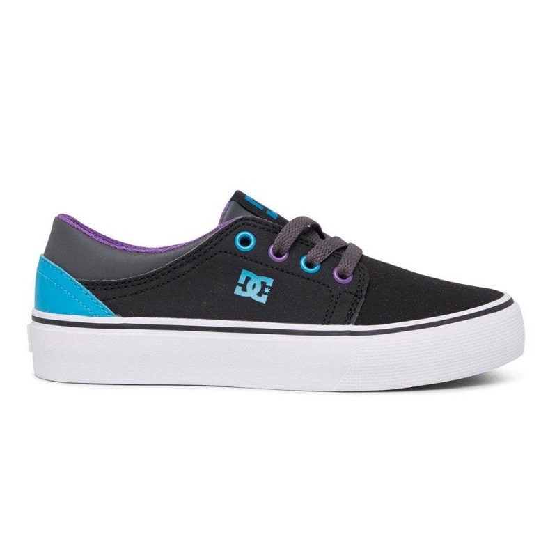 DC Shoes Trase Schoenen Kinderen Zwart Blauw | WHA00I-130