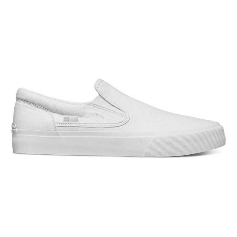 DC Shoes Trase Slip-On Schoenen Heren Wit | ELM43H-094