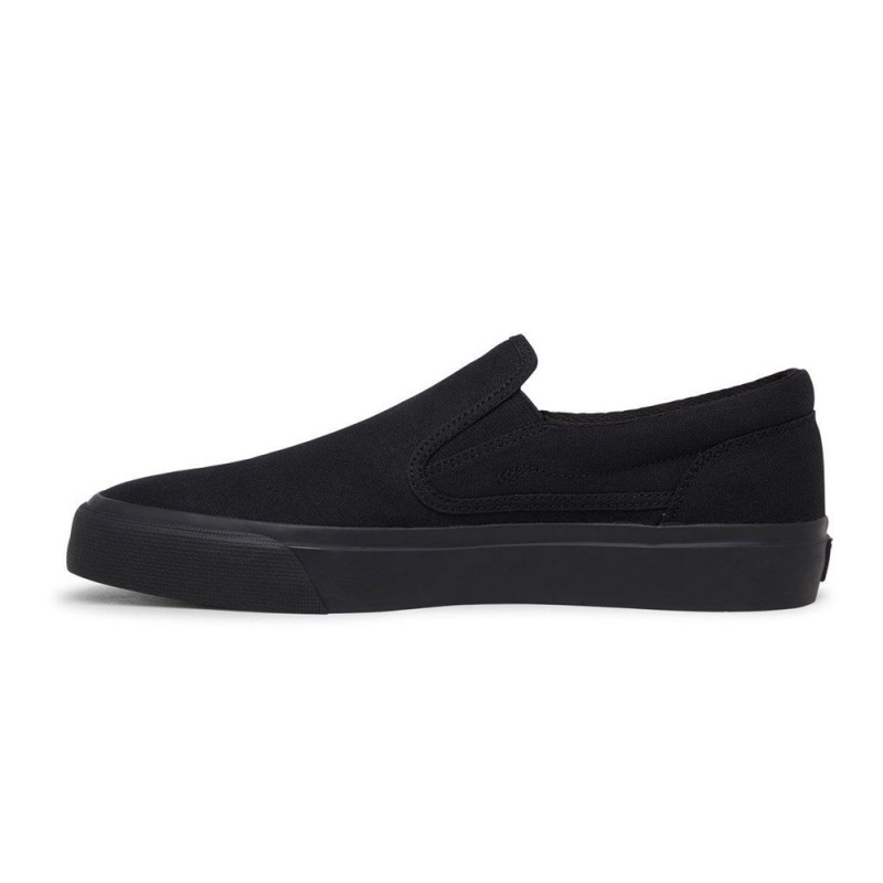 DC Shoes Trase Slip-On Schoenen Heren Zwart | JFK12O-678