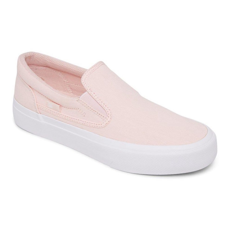 DC Shoes Trase Slip Platform Slip-On Schoenen Dames Roze | GWR61E-654