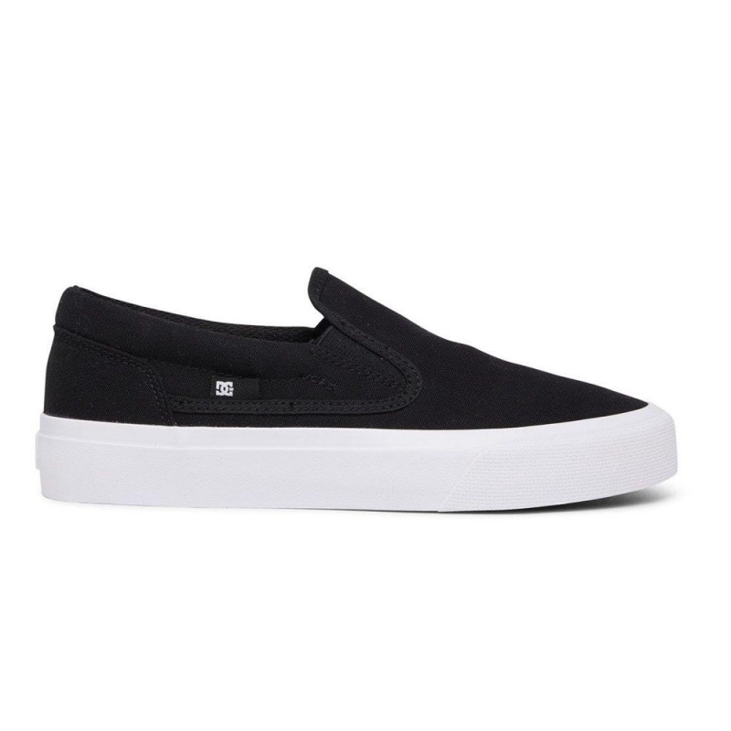 DC Shoes Trase Slip Platform Slip-On Schoenen Dames Zwart | PUQ78R-494