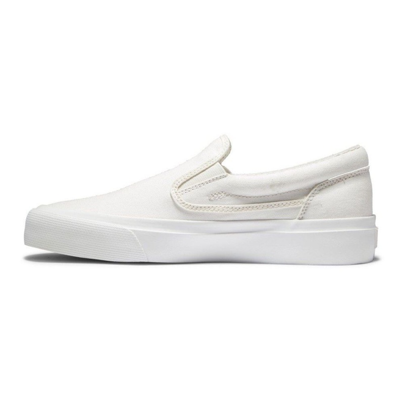 DC Shoes Trase Slip Platform Slip-On Schoenen Dames Wit | IZM79W-532