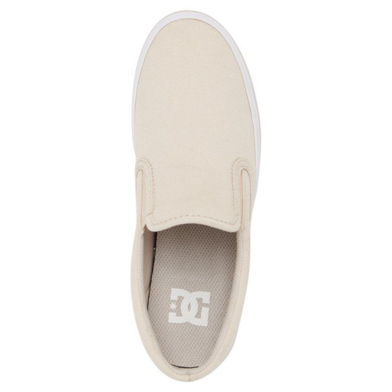 DC Shoes Trase Slip Platform Slip-On Schoenen Dames Grijs | IDF12X-064