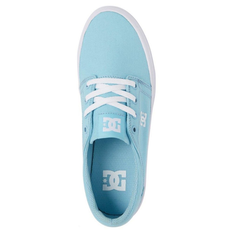 DC Shoes Trase TX Platform Schoenen Dames Blauw Wit | RMW46V-582