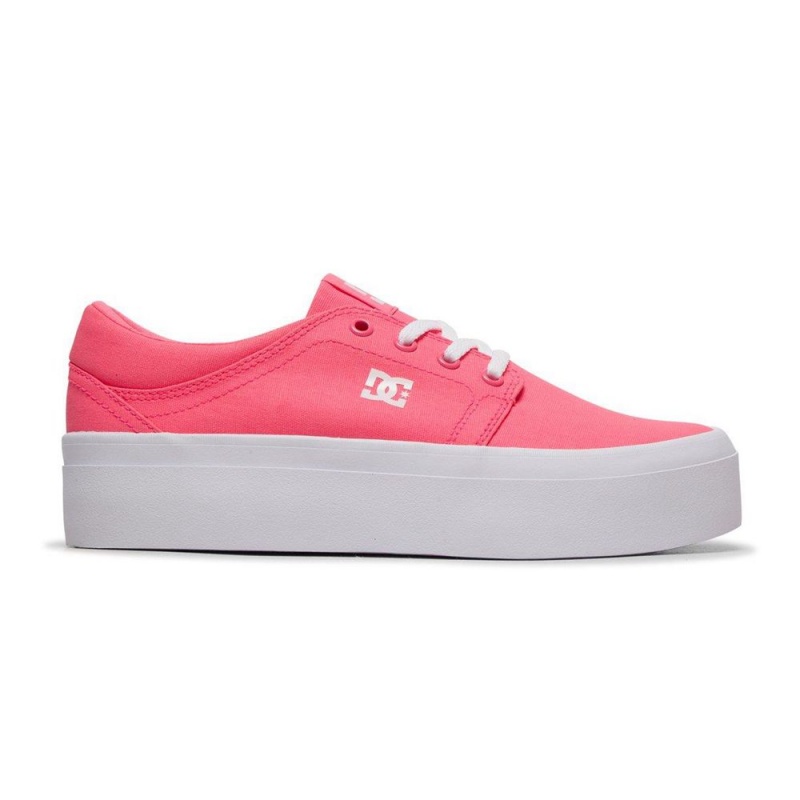 DC Shoes Trase TX Platform Schoenen Dames Roze | MWI49M-946