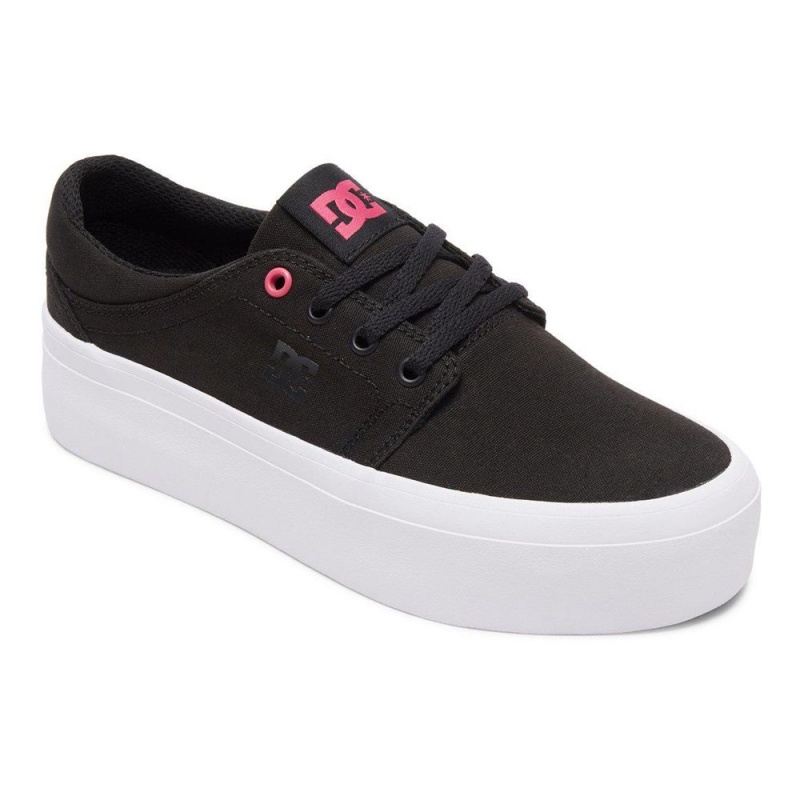 DC Shoes Trase TX Platform Schoenen Dames Zwart Roze | SUF95Q-703