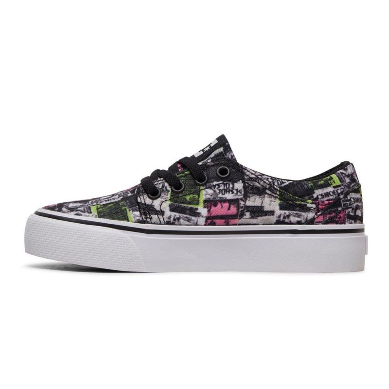 DC Shoes Trase TX SE Schoenen Kinderen Grijs Gekleurd | TJO69U-731