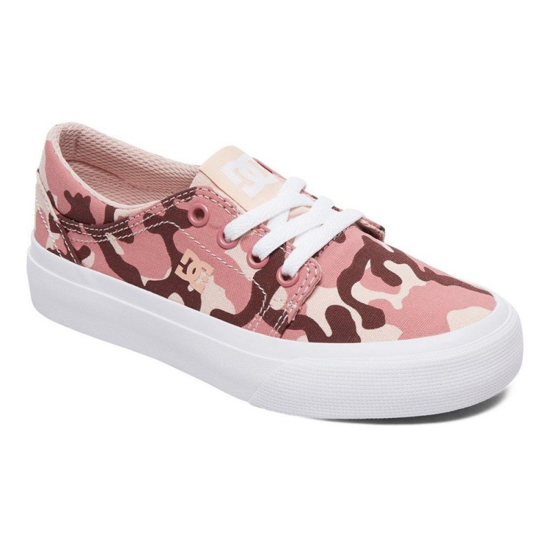 DC Shoes Trase TX SE Schoenen Kinderen Roze Camo | UMF07F-682