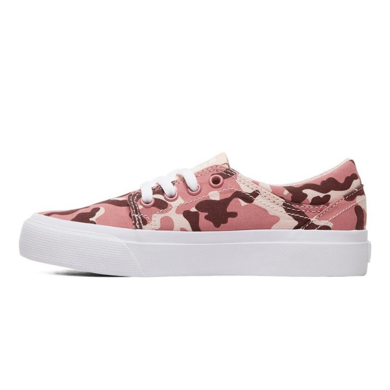 DC Shoes Trase TX SE Schoenen Kinderen Roze Camo | UMF07F-682